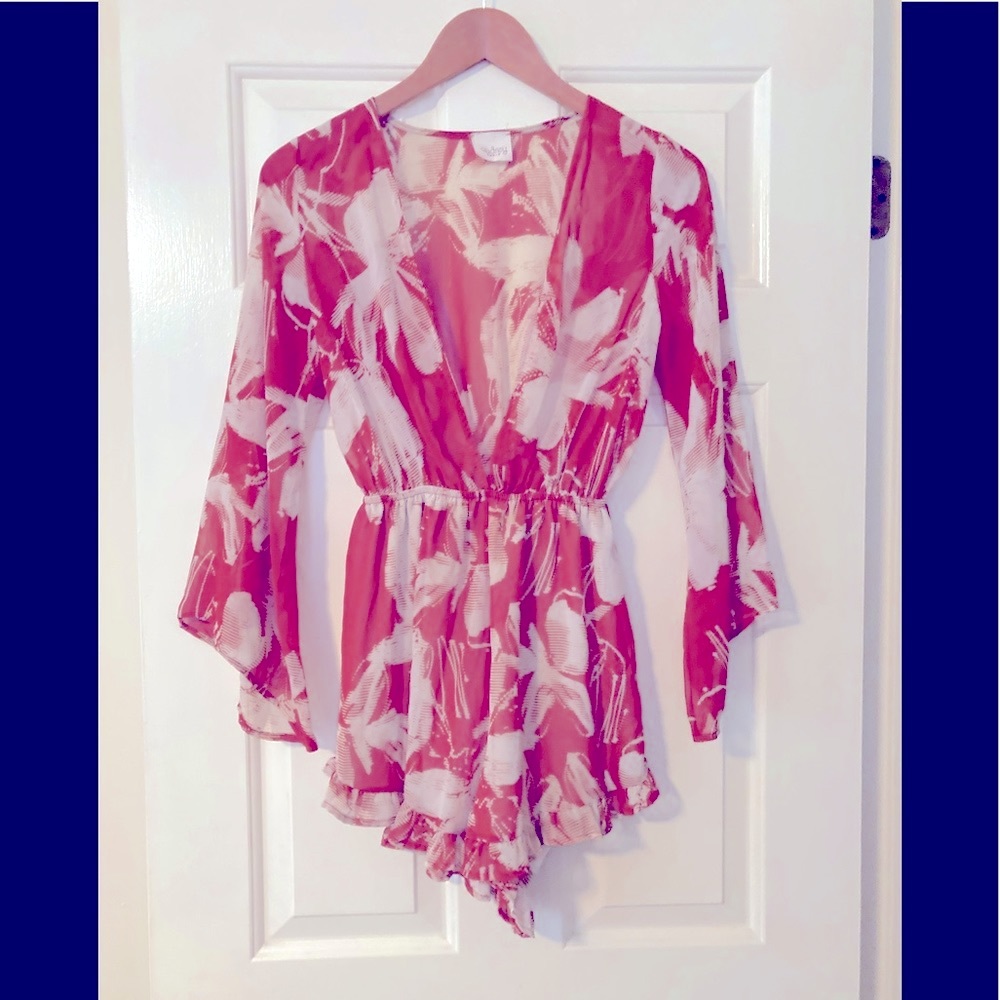 Audrey floral women’s romper